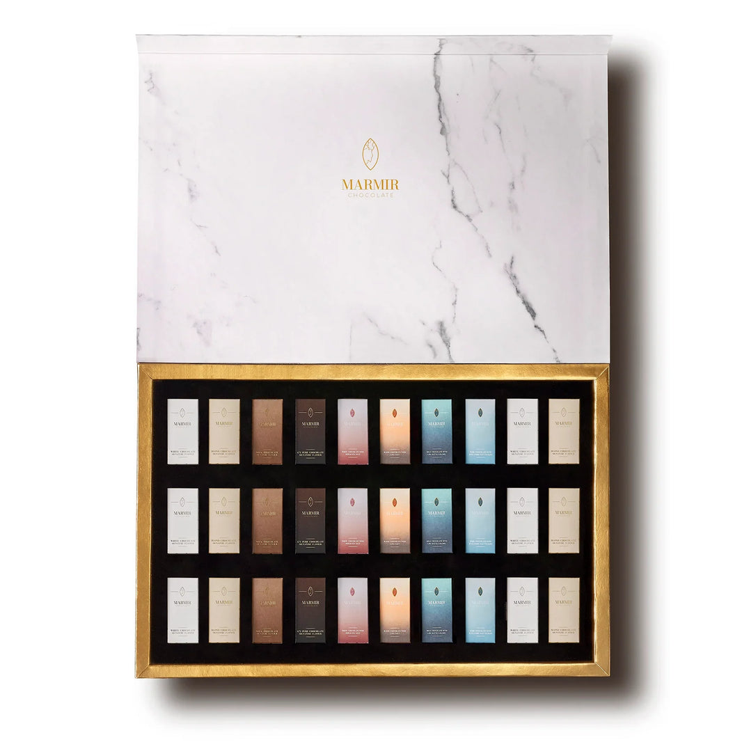 MARMIR Chocolate - Giftbox 30 petit signature & salt collection