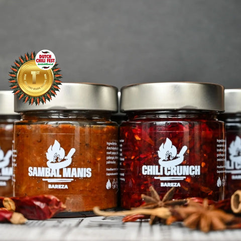 Combi-pack: 2x 200ml (Chili Crunch & Sambal Manis)