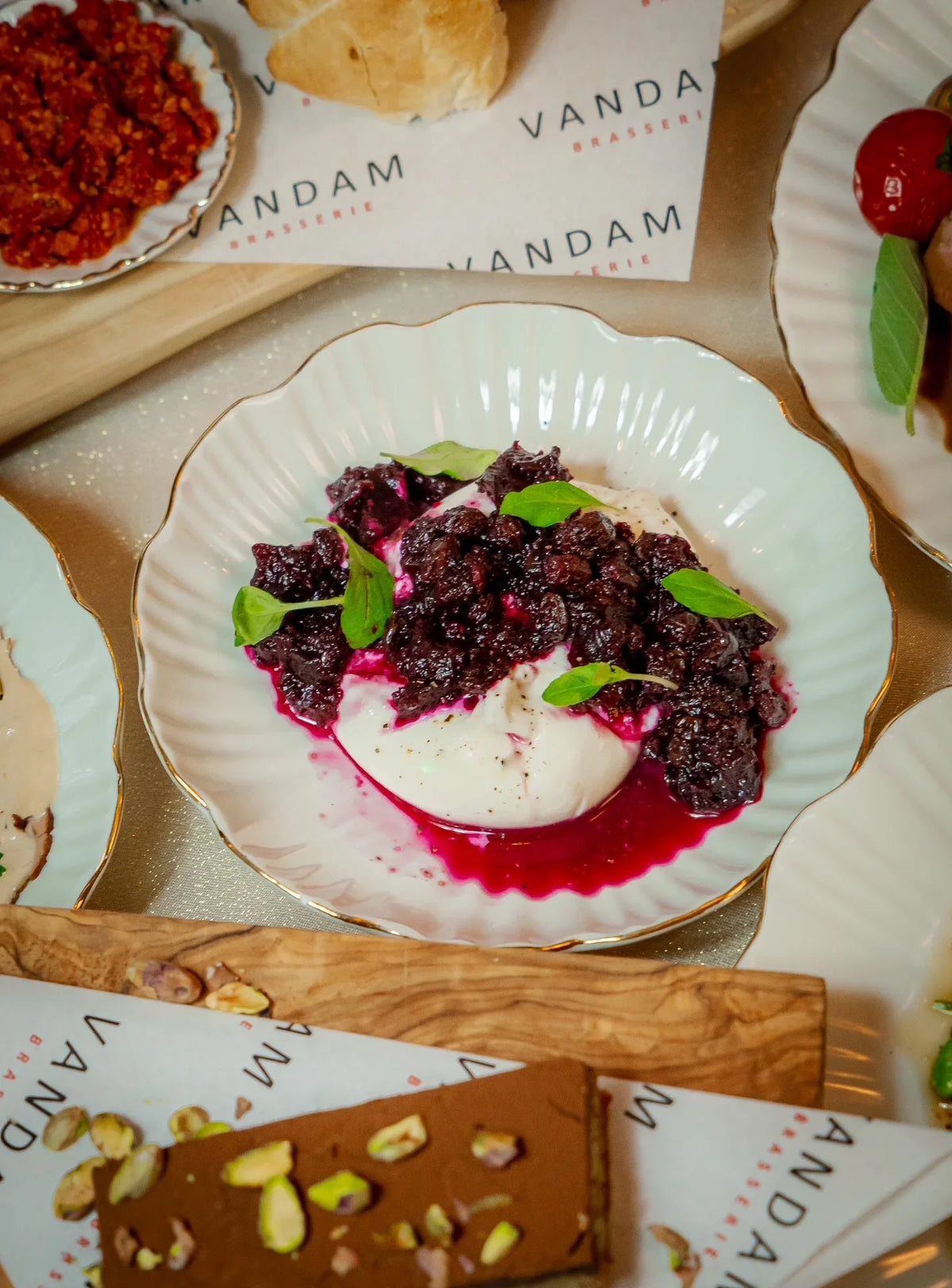 Brasserie Van Dam - Feestmenu