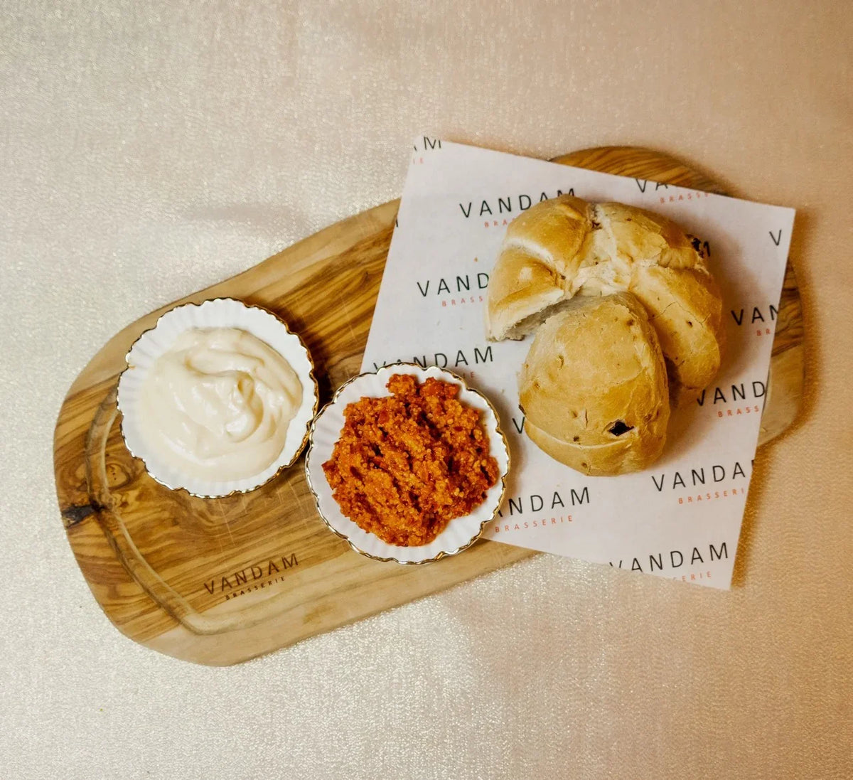 Brasserie Van Dam - Feestmenu