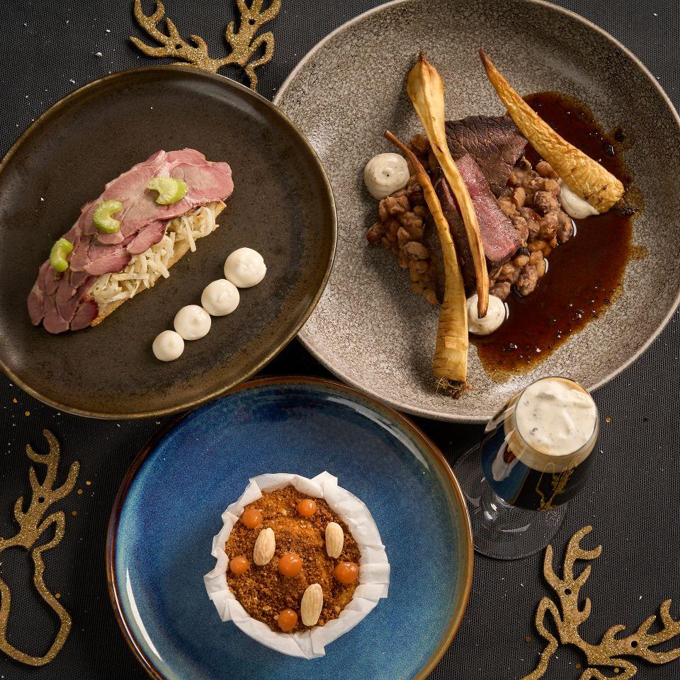 Kerst 4-gangen Menu Bistronomique