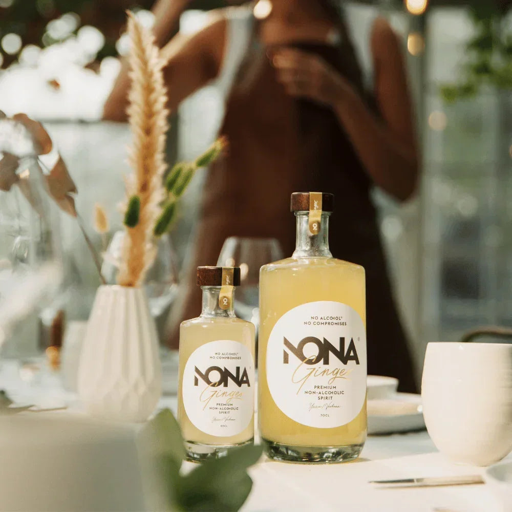 NONA Ginger - 70cl | Non-alcoholic | 100% Natural | Low in sugars
