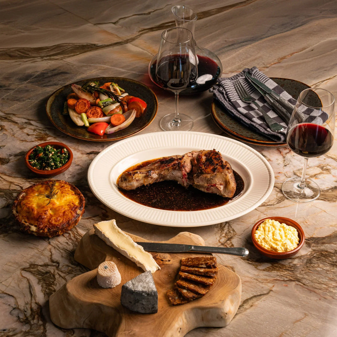 Lamsschouder 3 gangen menu