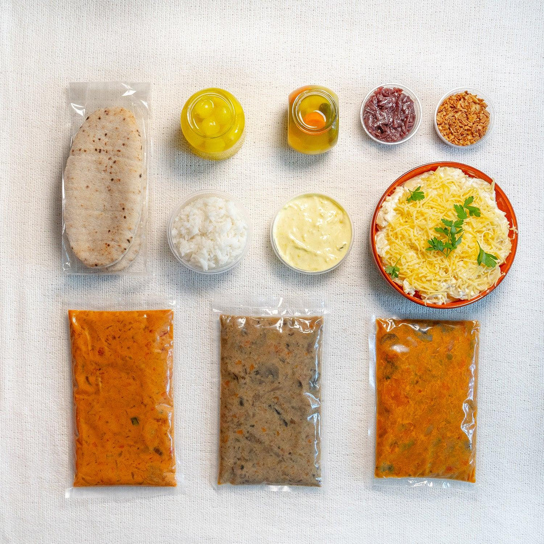 Vegetarische Stoof Trio