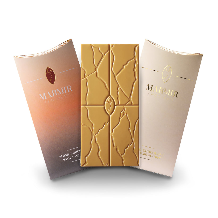 Marmir Chocolate - Giftbox 2 Bar Premium Blond Chocolate