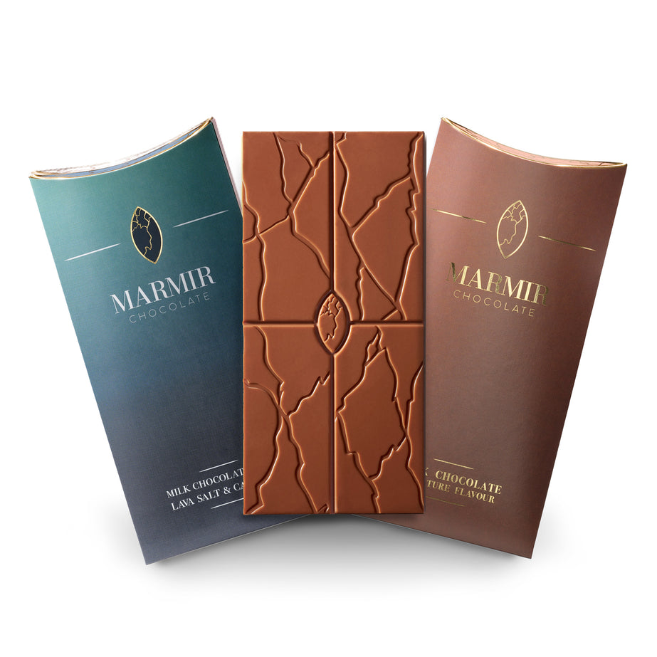 Marmir Chocolate - Giftbox 2 Bar Milk Chocolate