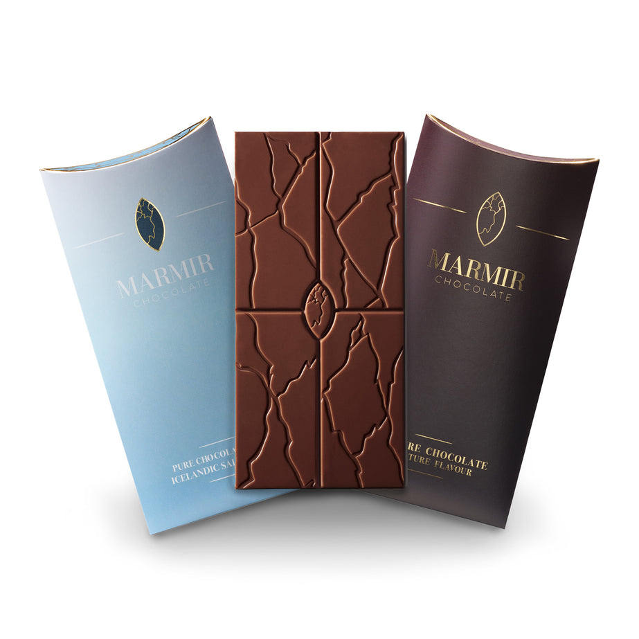 Marmir Chocolate - Giftbox 2 Bar Dark Chocolate