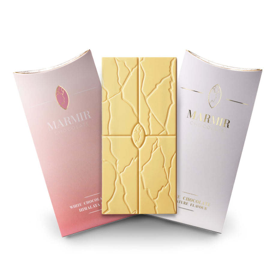 Marmir Chocolate - Giftbox 2 Bar White Chocolate
