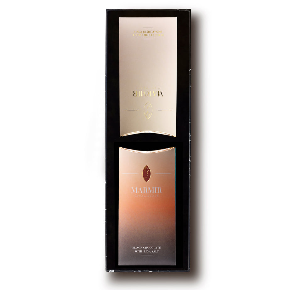 Marmir Chocolate - Giftbox 2 Bar Premium Blond Chocolate