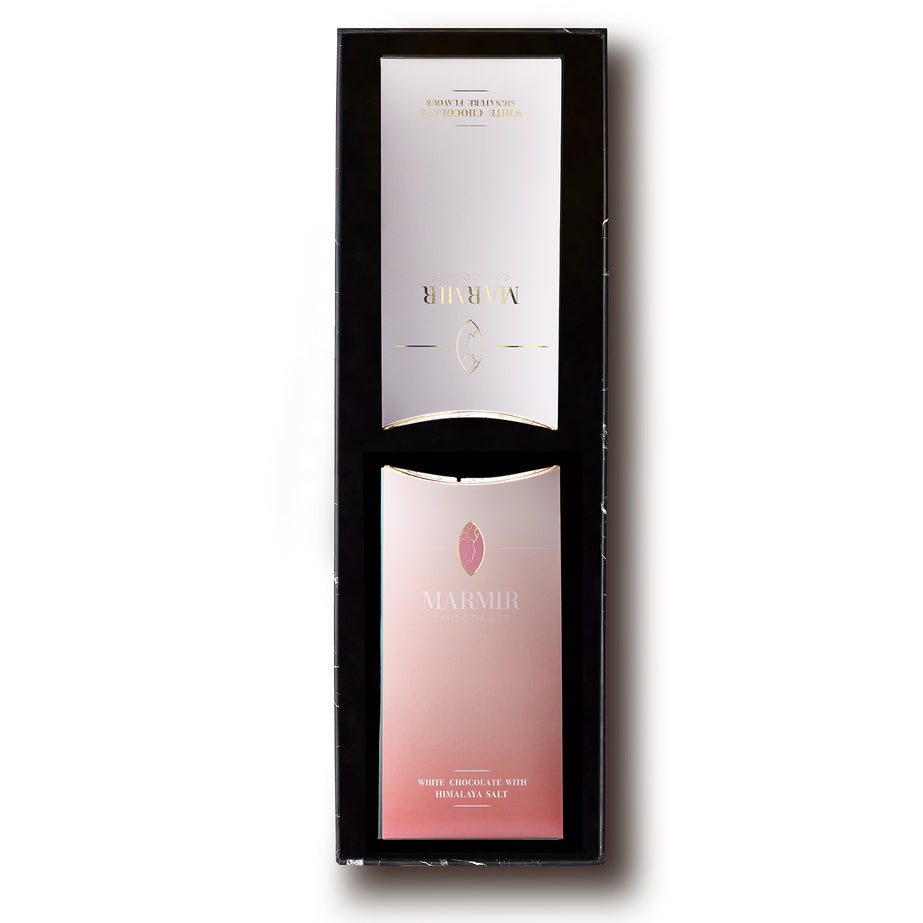 Marmir Chocolate - Giftbox 2 Bar White Chocolate