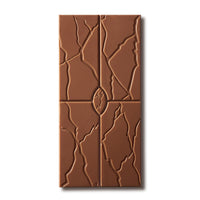 Milk chocolate with caramel & lava salt