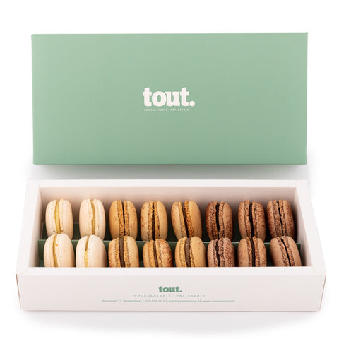 Naturel Macaron Giftbox 16 stuks