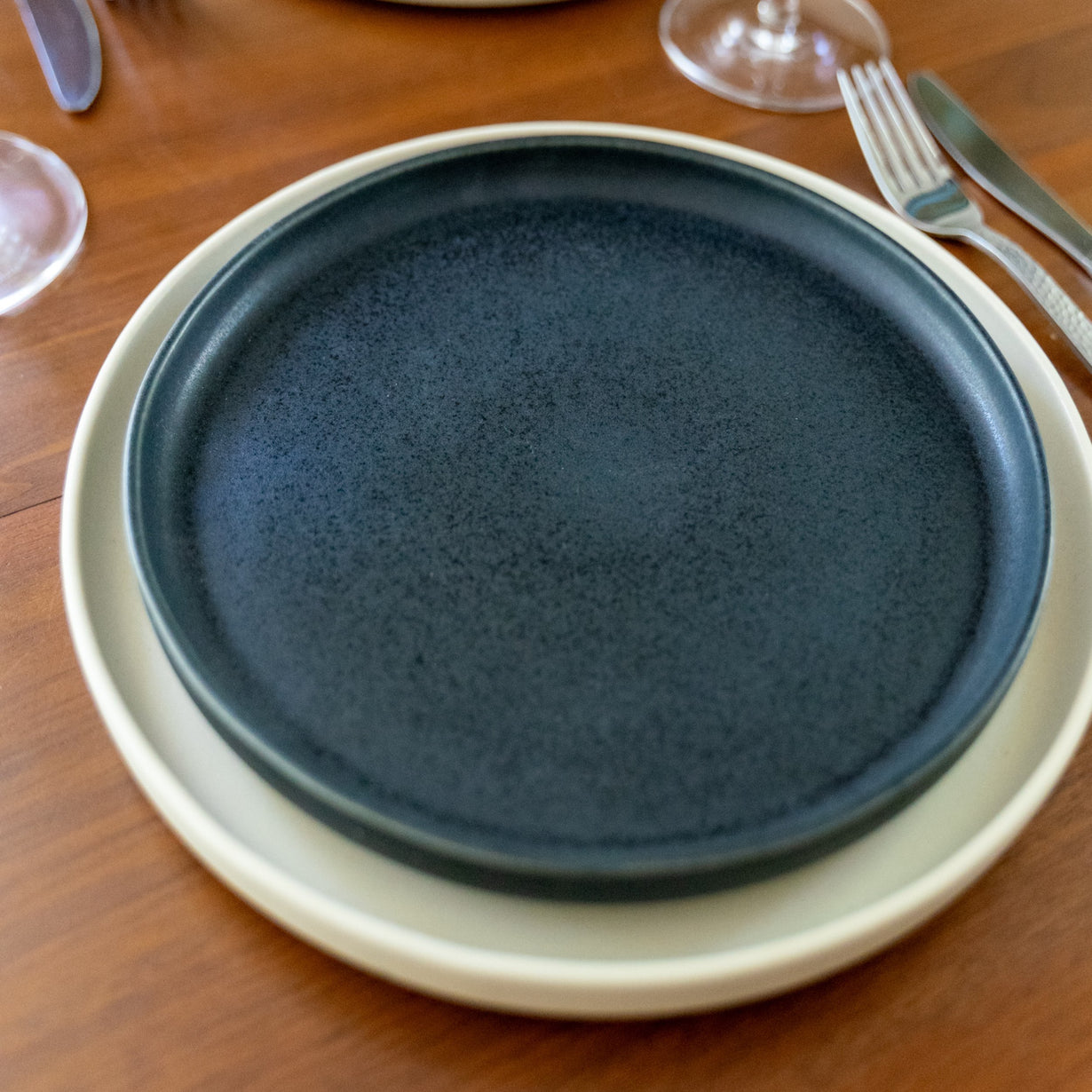 Breakfast plate Midnight Blue (from 4 pieces) 