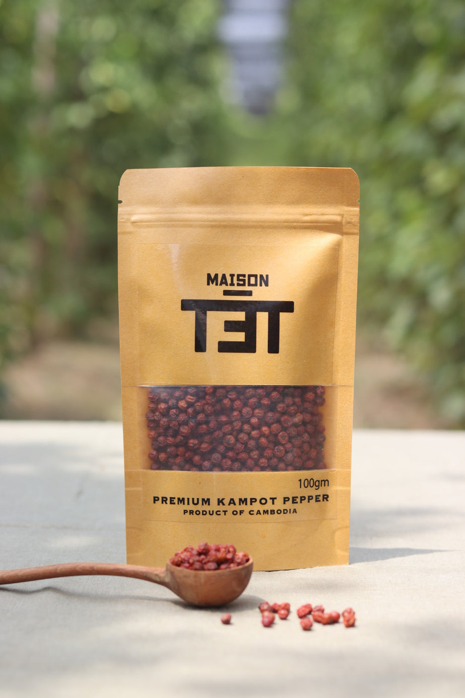 Premium Kampot Peper - Red - 100g - certified
