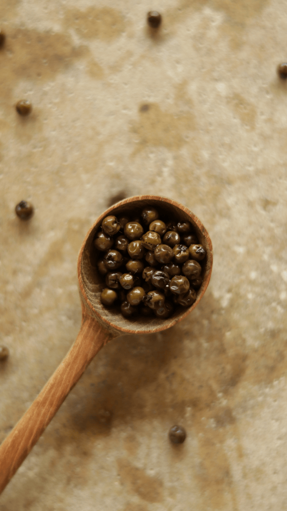 Fresh green salted pepper (caviar pepper) - 100g - certified