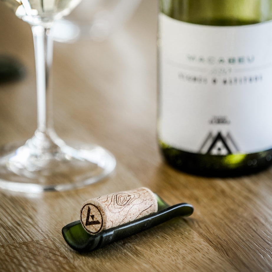 Handmade cork and cutlery holders