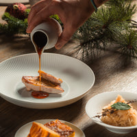 Hoofdgerecht: traag gegaarde fazantenhen