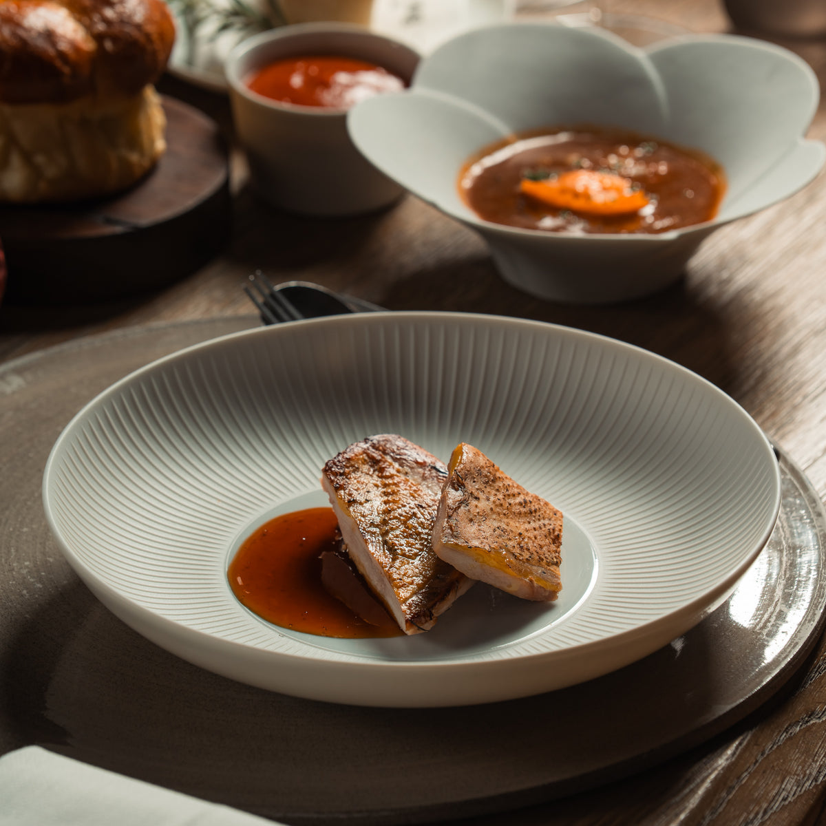 Hoofdgerecht: traag gegaarde fazantenhen