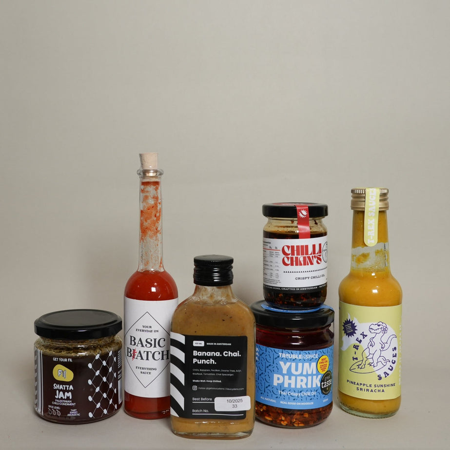 Hot sauce lover cadeaupakket