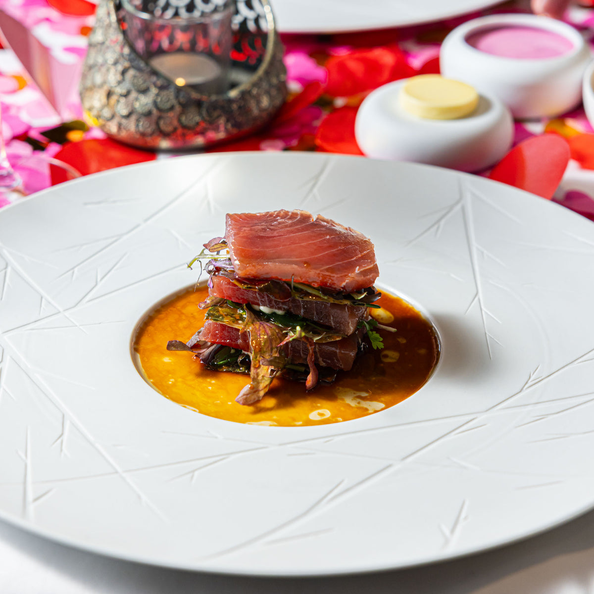 5-gangen Valentijnmenu