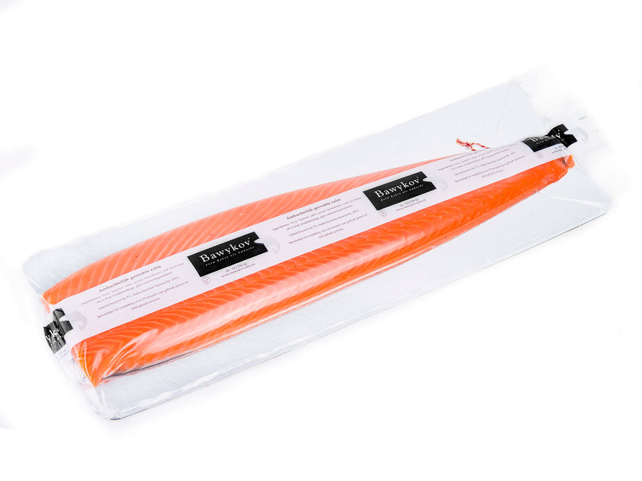 Bawykov Salmon package | Whole side Horseradish cream | Cutting card & recipe flyer