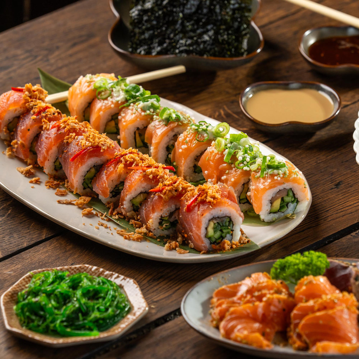 Sushi & Sashimi dish