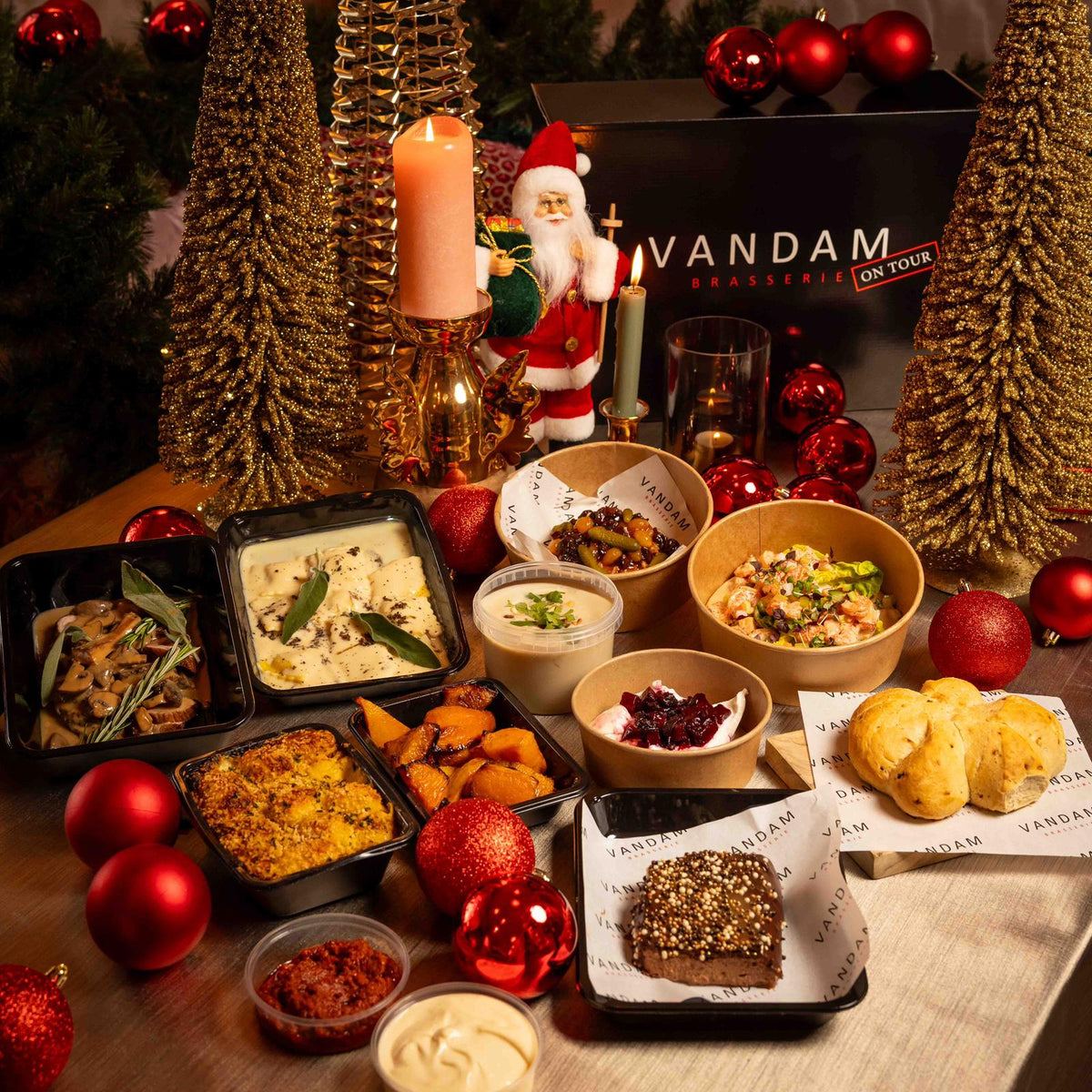 Brasserie Van Dam - Feestmenu