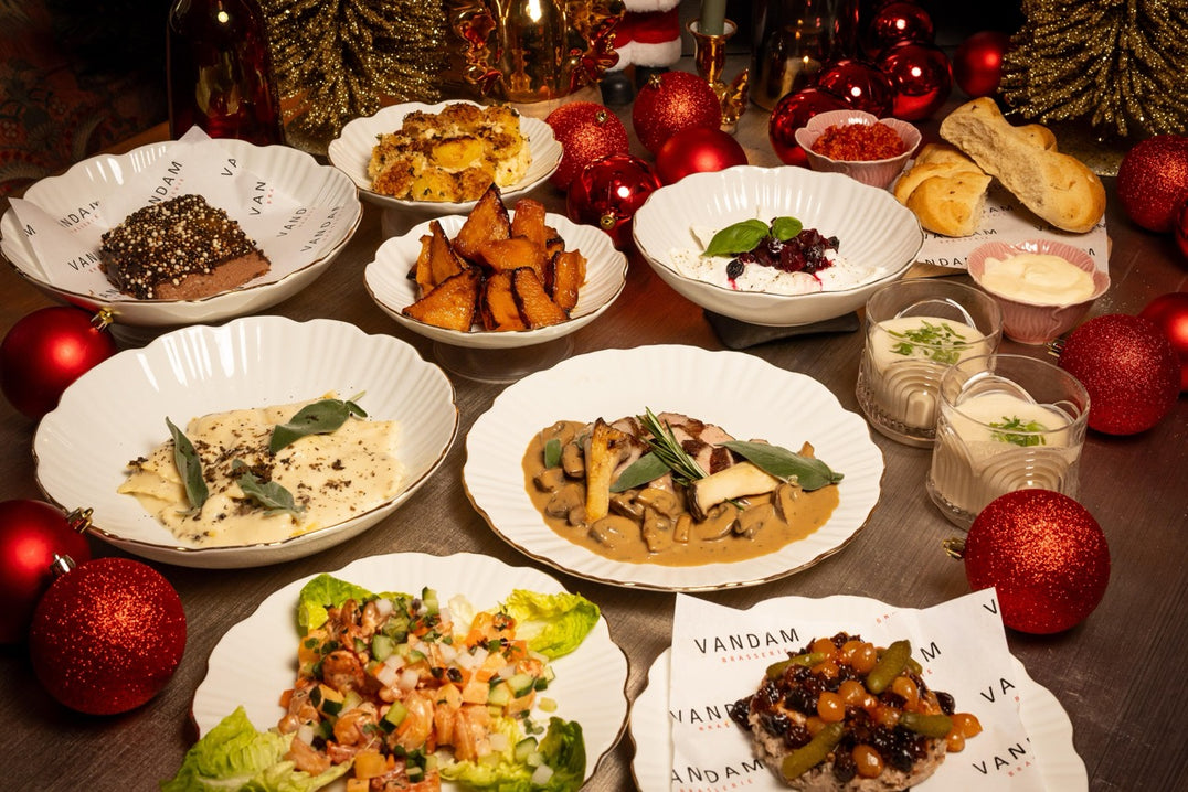 Brasserie Van Dam - Feestmenu