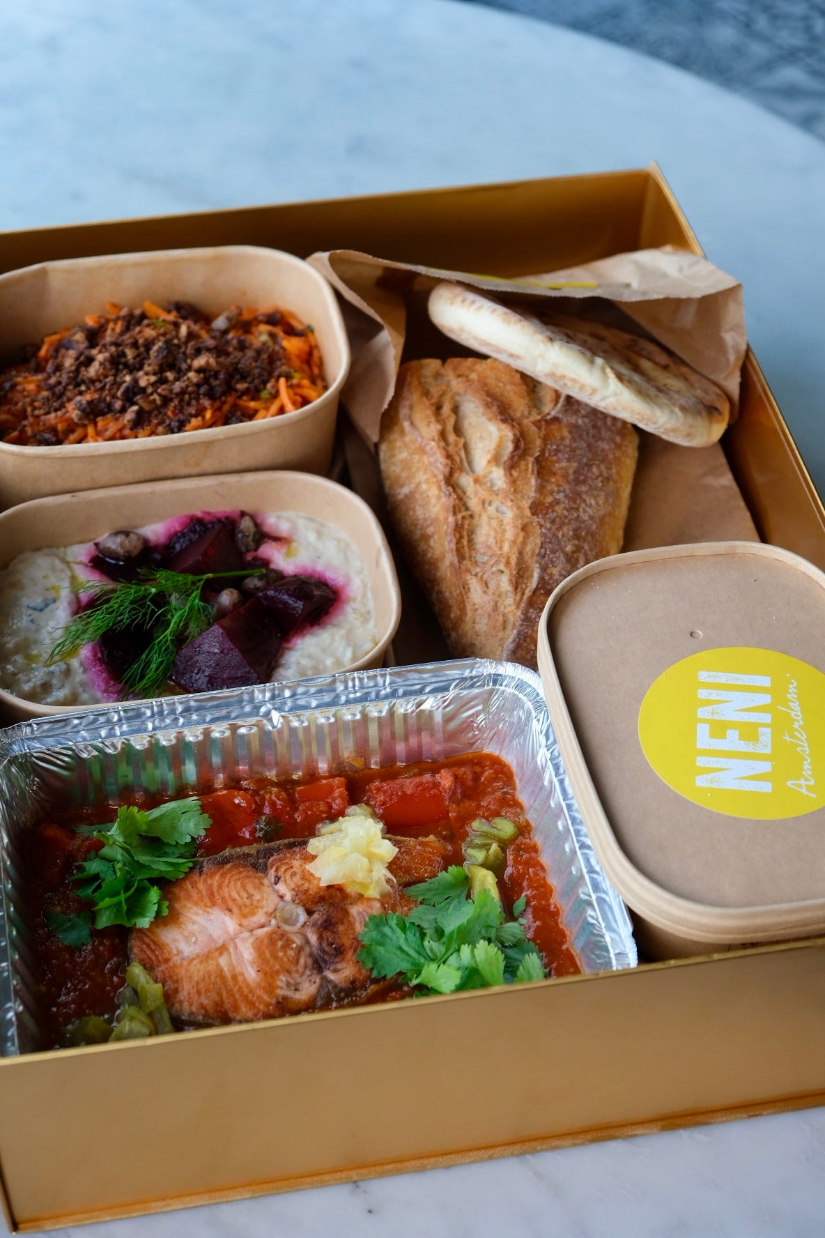 NENI's Signature Holiday Box for 2 (vegetarian)