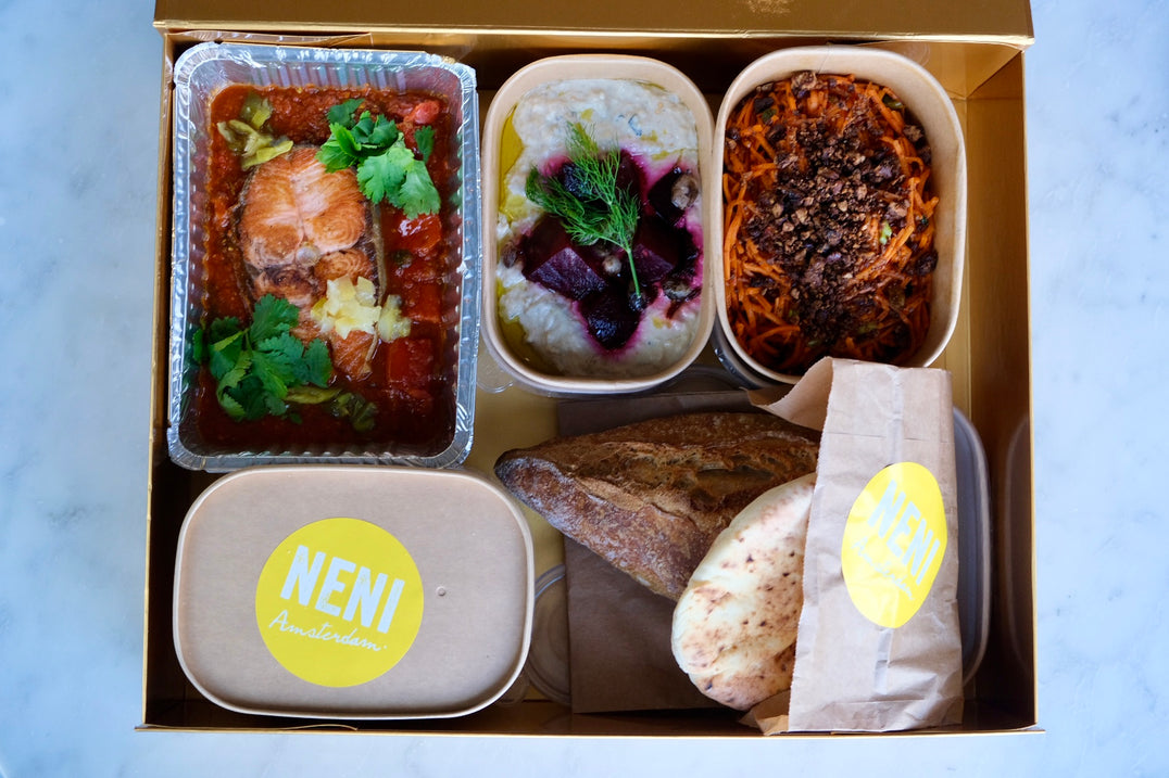 NENI's Vegetarian Signature Valentine box for 2 - at home