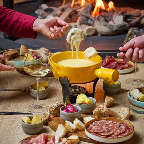 Dutch cheese fondue
