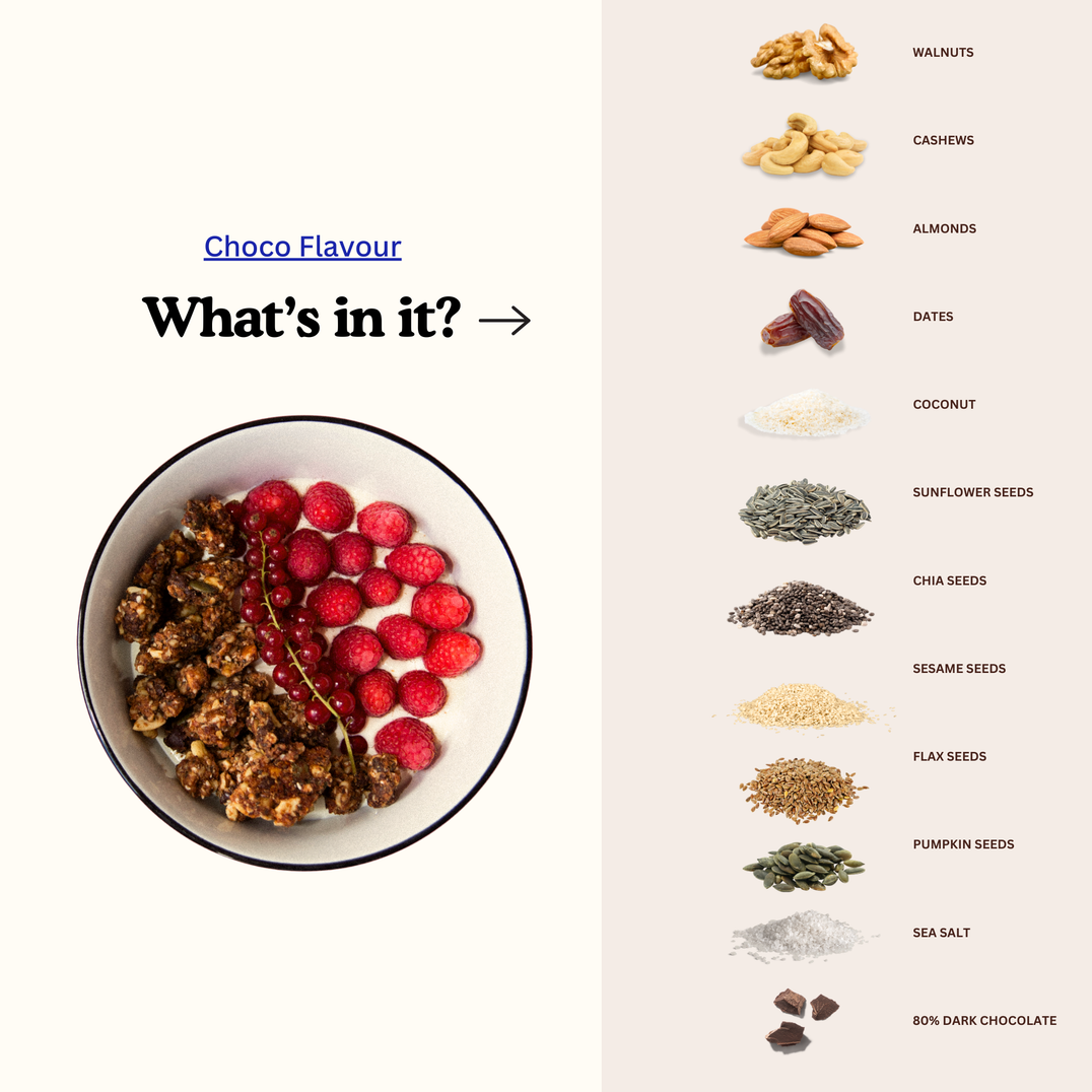 BIO Granola Chunks - Dark Chocolate