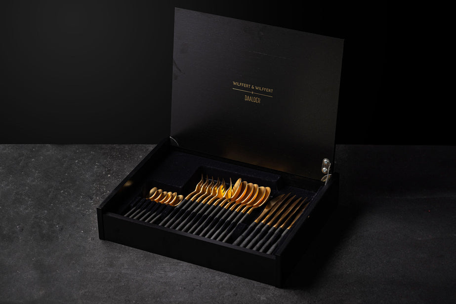 Exclusieve Gouden Bestekset - Daalder