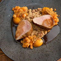 3-course autumn menu meat