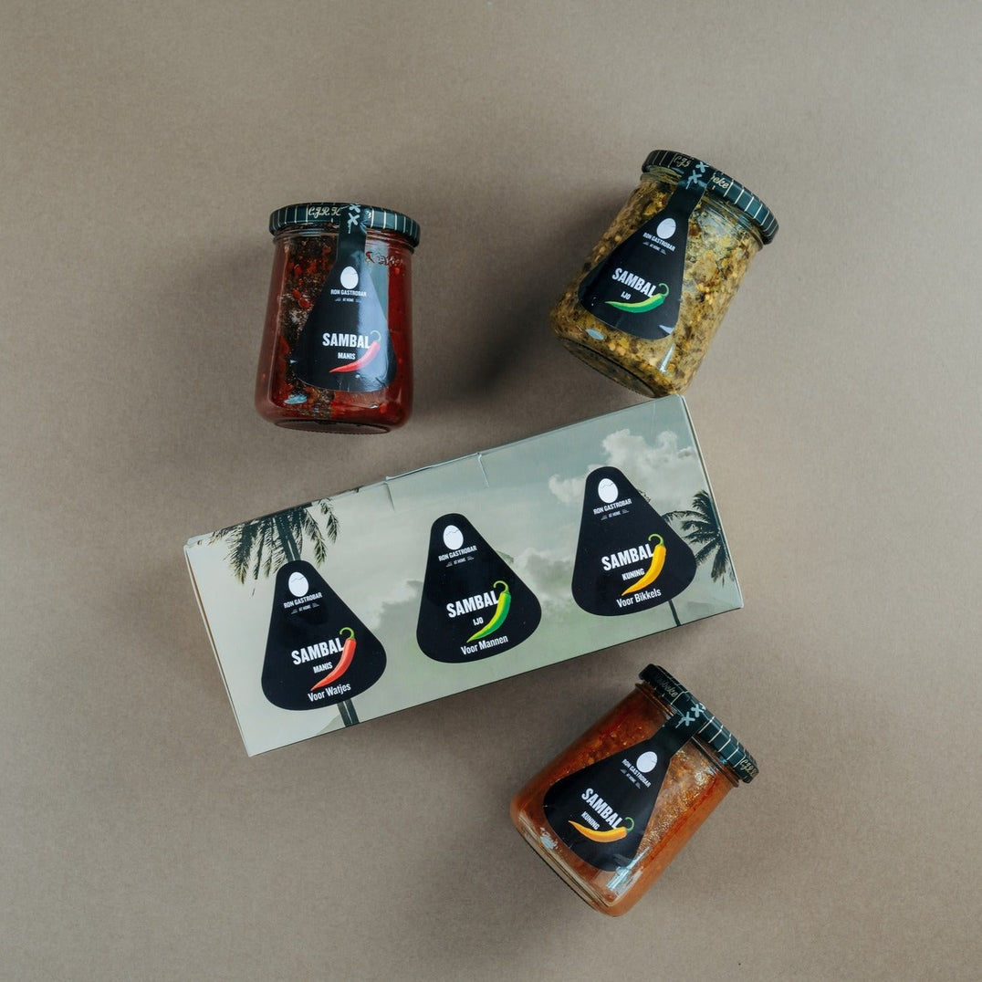 Huisgemaakte Sambal van Ron Blaauw