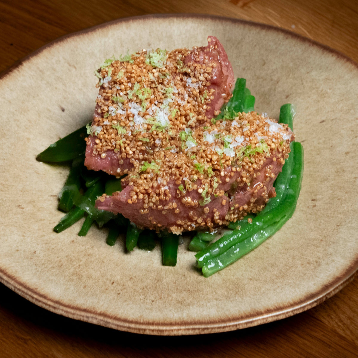 Restaurant 212 - Lamb neck with parsnip cream
