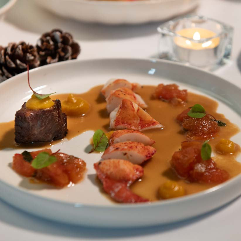 Proef 5 gangen van topchefs met 2 Michelin-sterren