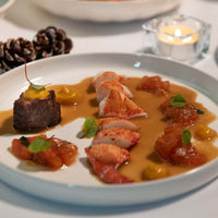 Proef 5 gangen van topchefs met 2 Michelin-sterren
