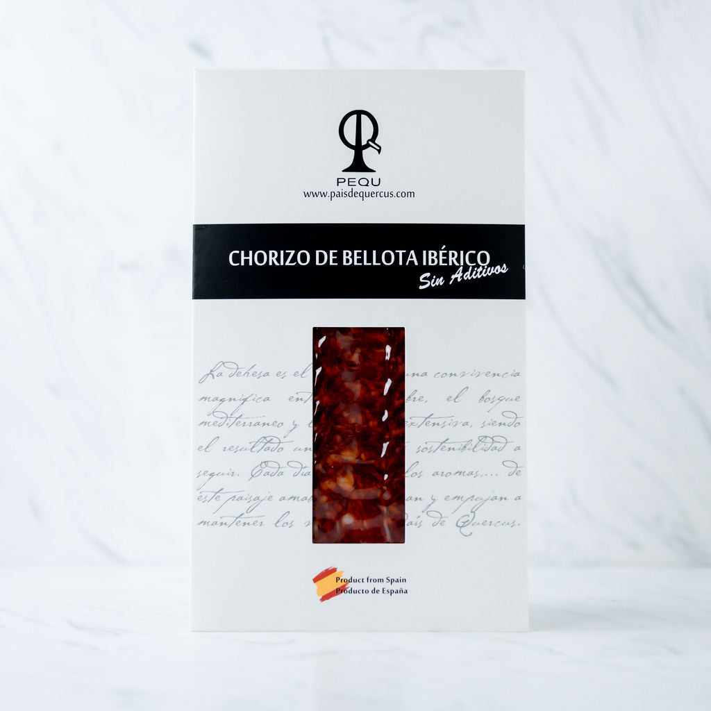 Chorizo de bellota gesneden 100 gram