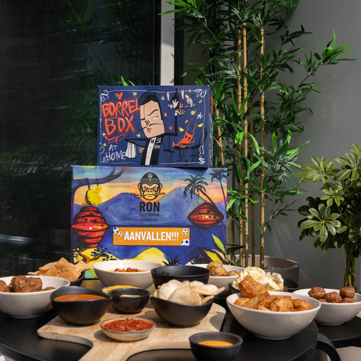 x Borrelmenu - Ron Gastrobar