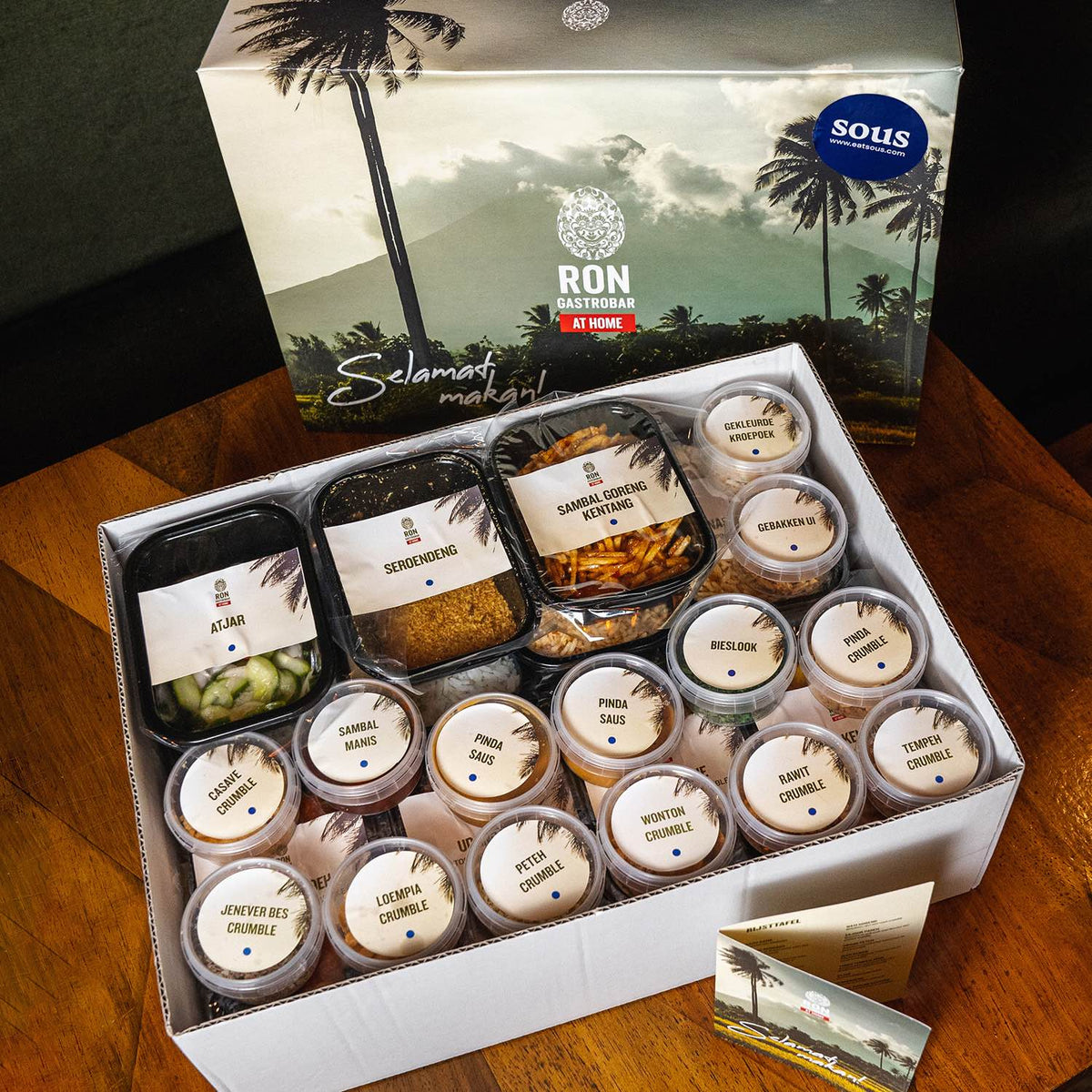 x Rijsttafel met Gratis Sambal