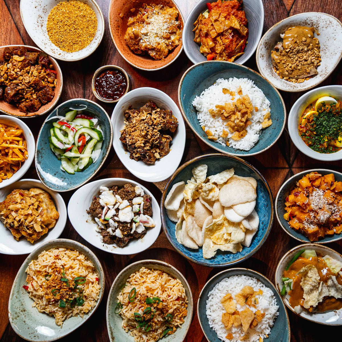 Ron Gastrobar - Rijsttafel vega / 2 personen