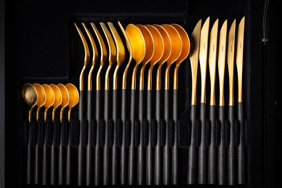 Exclusieve Gouden Bestekset - Daalder