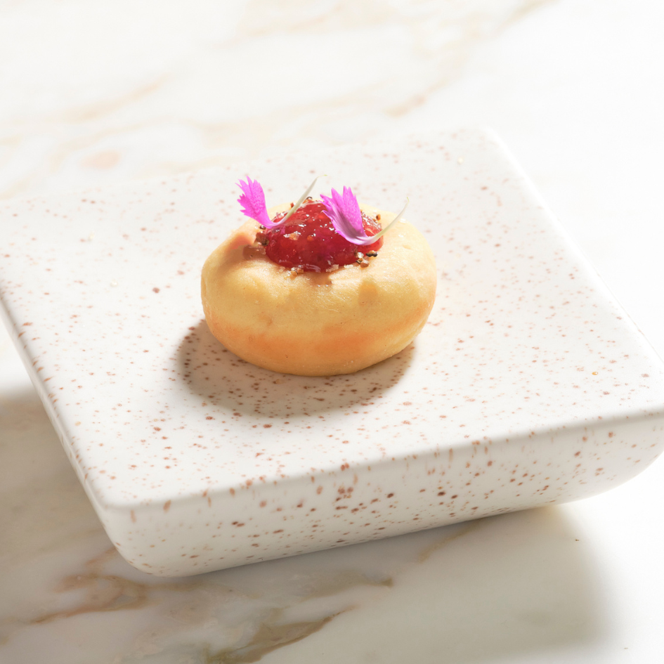 Mini donut | vegetarische notenpaté | 2 stuks