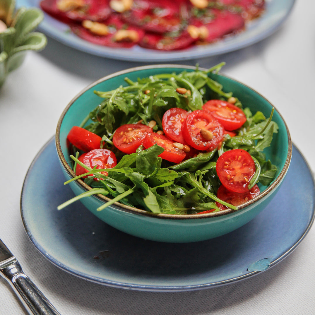 Frisse Salade met Rucola en Cherry Tomaten