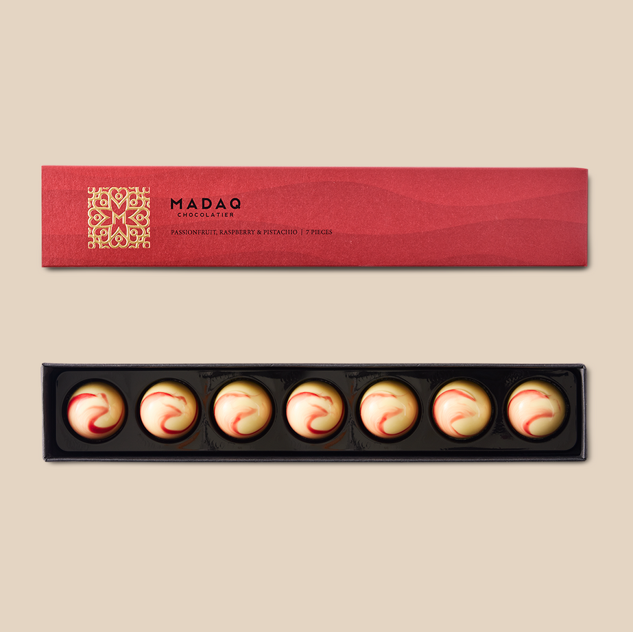 MADAQ | Passionfruit, Raspberry & Pistachio