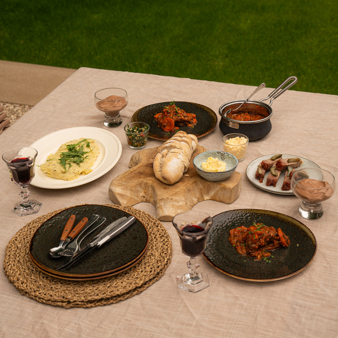 Kalfswang in Groentesaus
