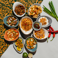 Ron Gastrobar - Nasi Rames Vegetarian 