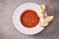 Oxtail soup, sea salt butter & baguette 
