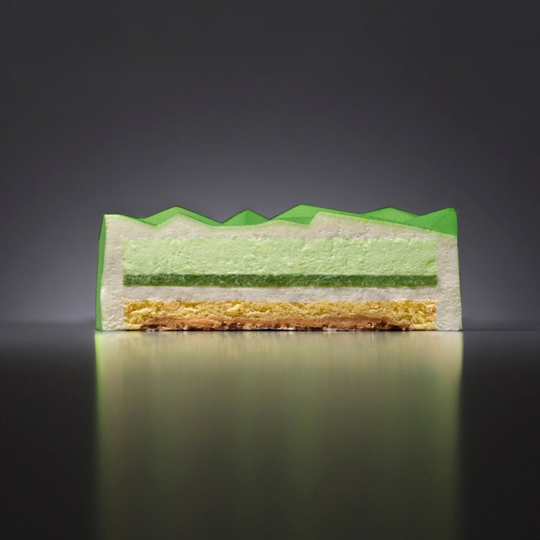 Triangles lime pie 